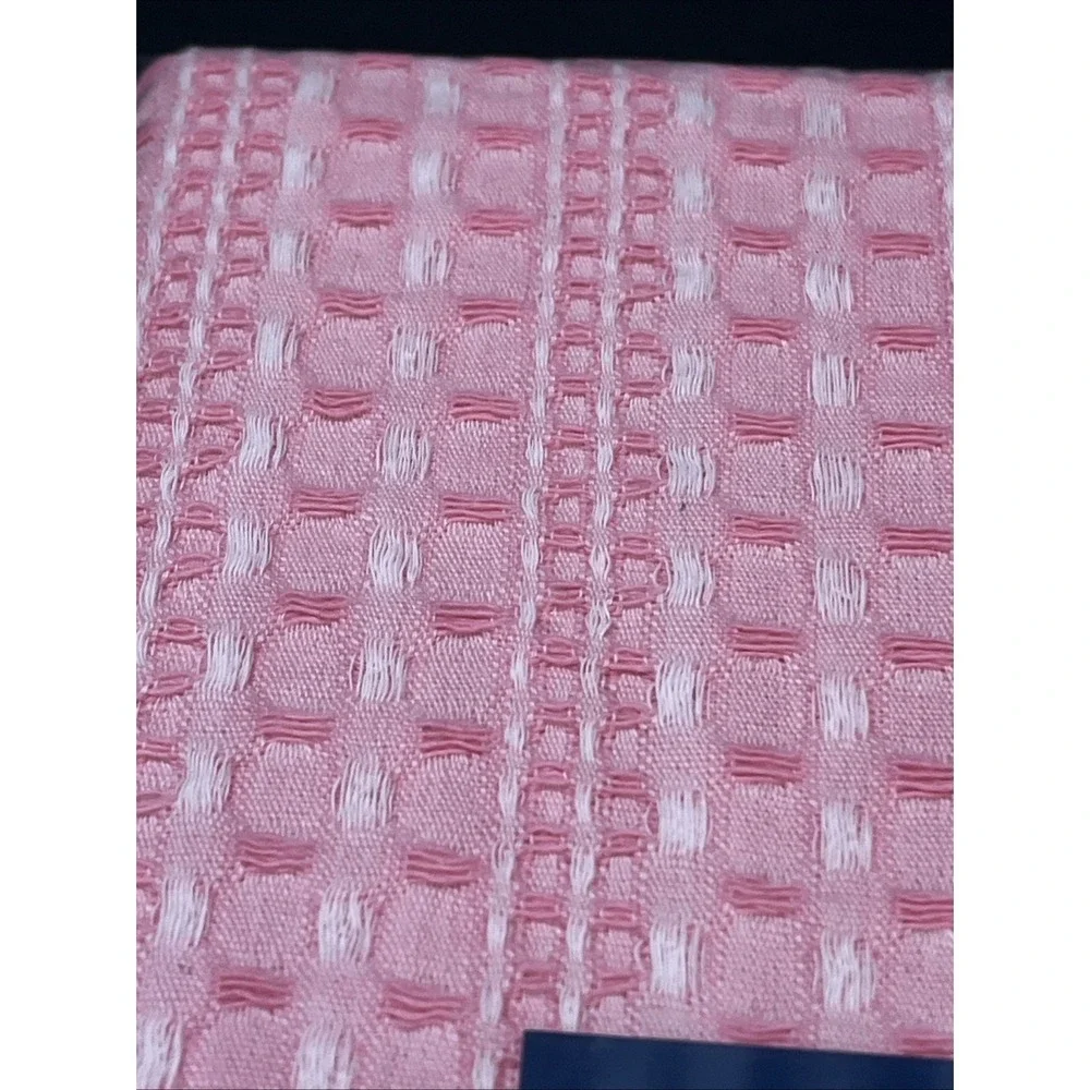Carol & Frank Textured Waffle Throw Blanket Pink 50